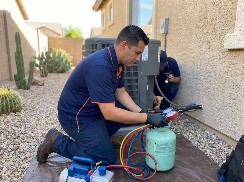 Refrigerant Recharge & Leak Repair in Glendale, AZ
